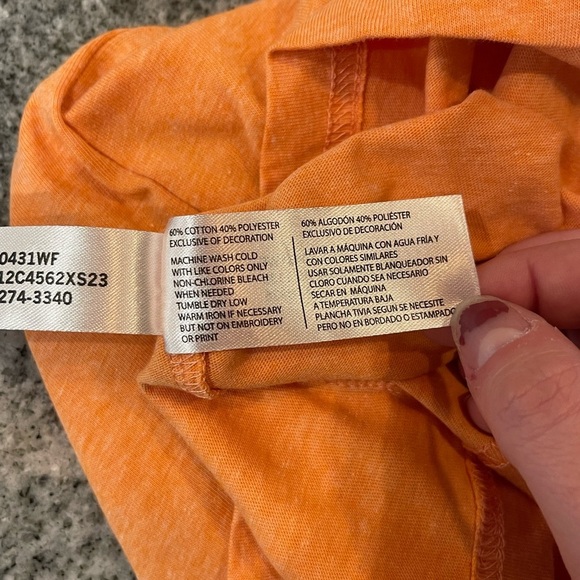 ⭐️Boys XL (14-16) U.S. Polo Assn. Orange Short Sleeve Tee - Picture 5 of 5